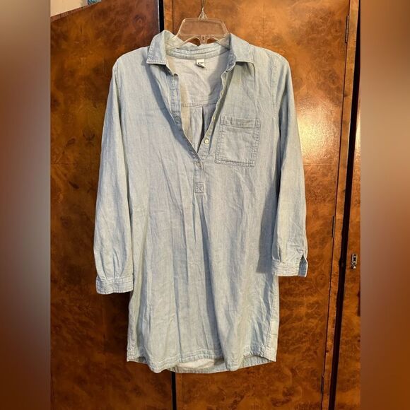 Old Navy Jean dress top - Picture 1 of 6